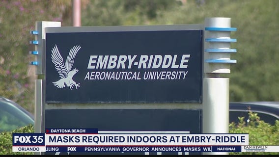 Embry-Riddle 'expects' masks to be worn in classrooms, aircraft