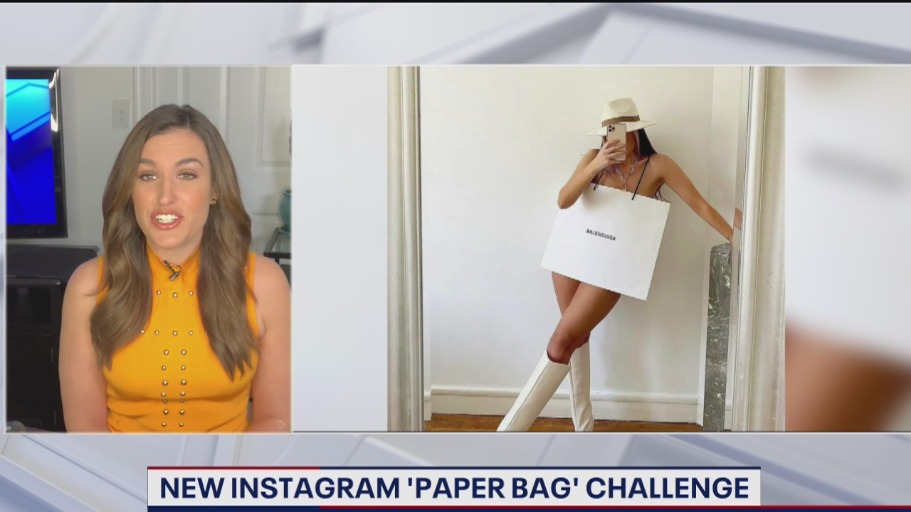 New Instagram 'paper bag' challenge