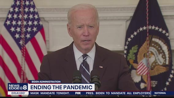 President Biden announces vaccine mandate for employers with more than 100 workers
