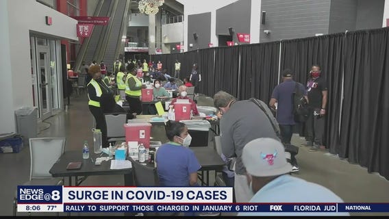 Surge in COVID cases across the country