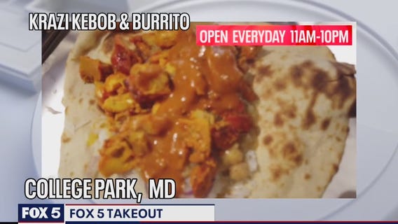 FOX 5 Takeout: Krazi Kebob and Burrito serving community amid pandemic