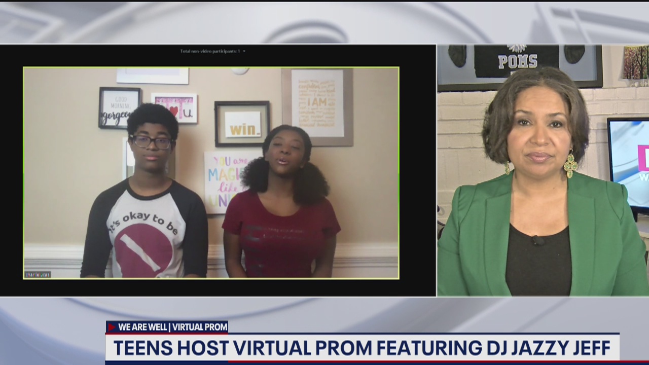 Teens host virtual prom featuring DJ Jazzy Jeff