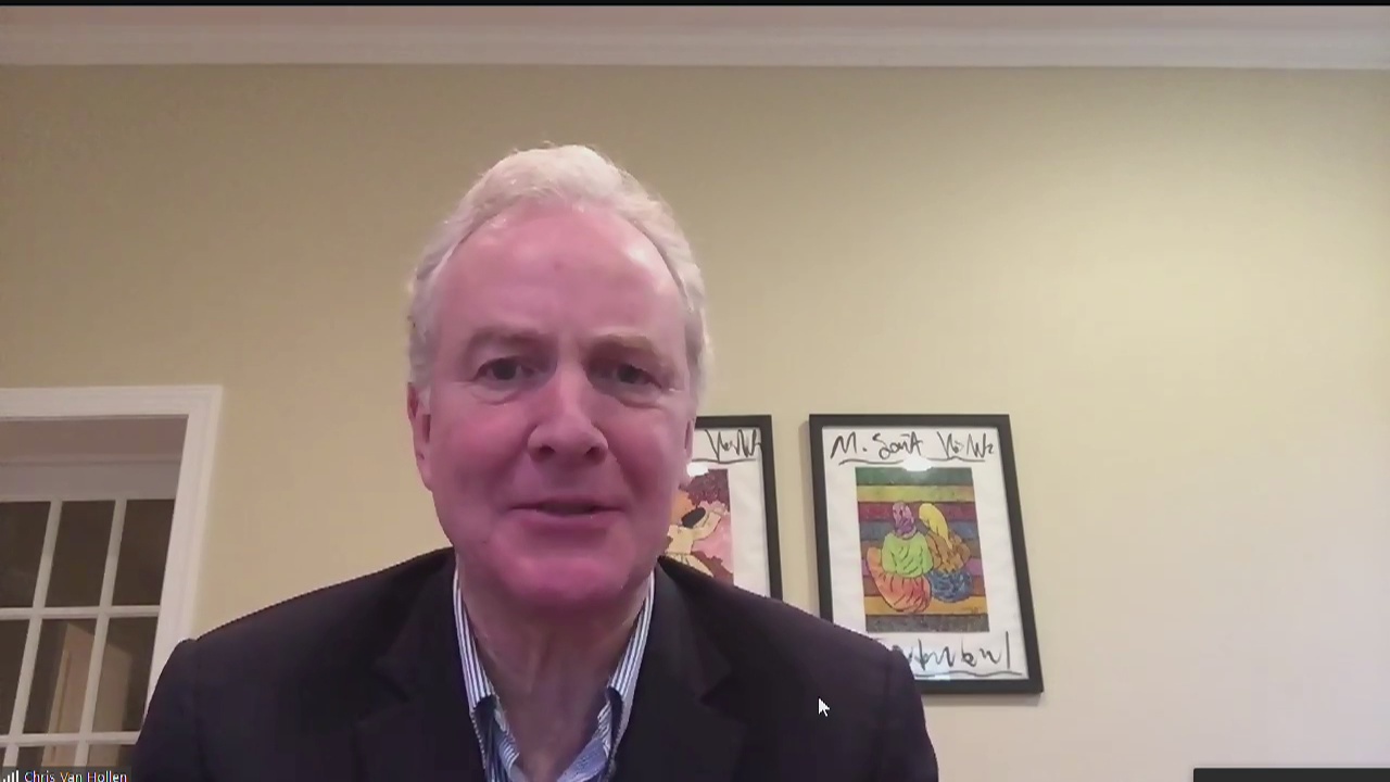Sen. Chris Van Hollen on Fox 5 On The Hill