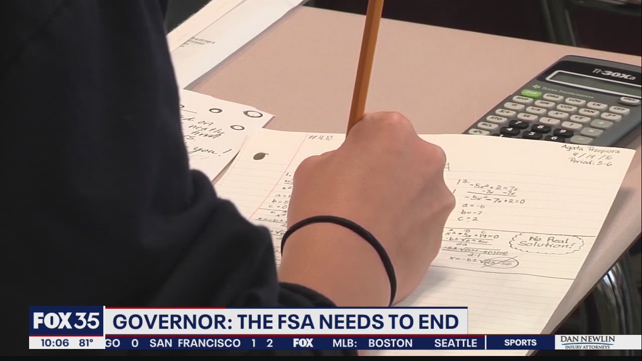 Governor calls for end to FSA exams
