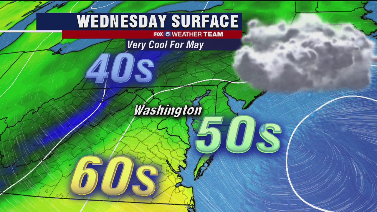 FOX 5 Weather forecast for Wednesday, May 6 | FOX 5 DC