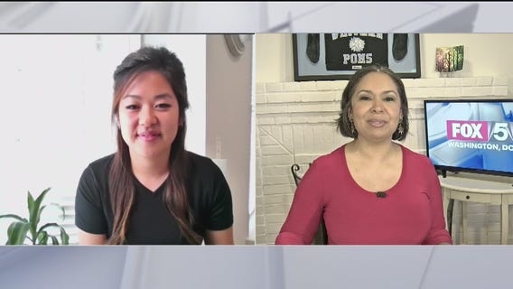 Fox 5 DC speaks to a local teacher during Teacher Appreciation Week