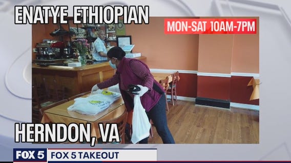 FOX 5 TAKEOUT: Enatye Ethiopian Restaurant in Herndon continues to serve community amid pandemic