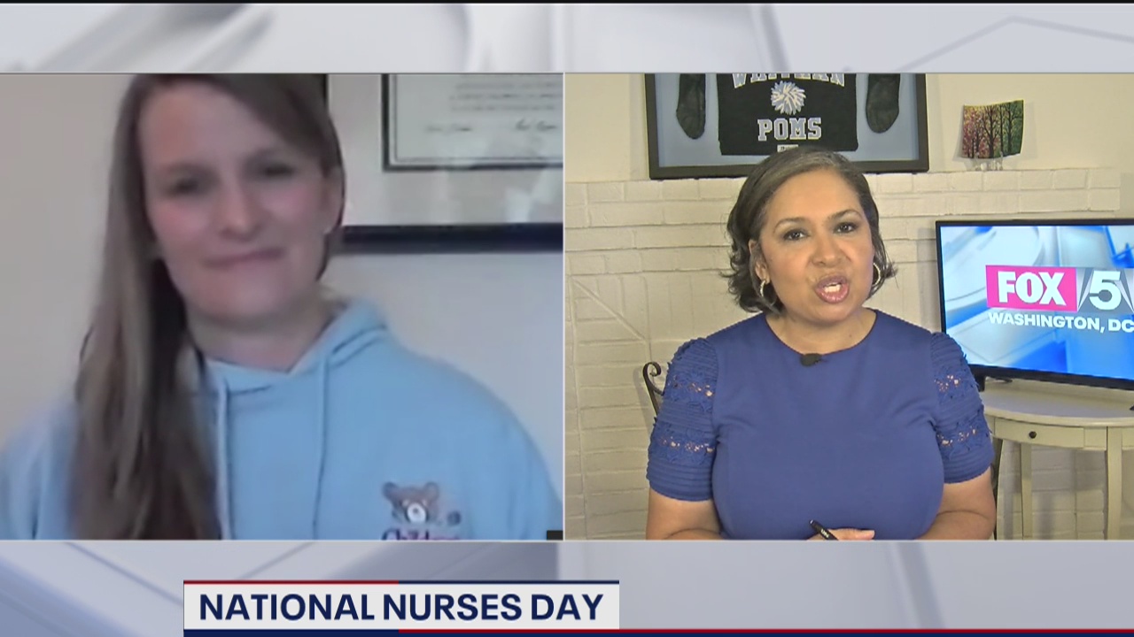 Celebrating National Nurses Day on FOX 5
