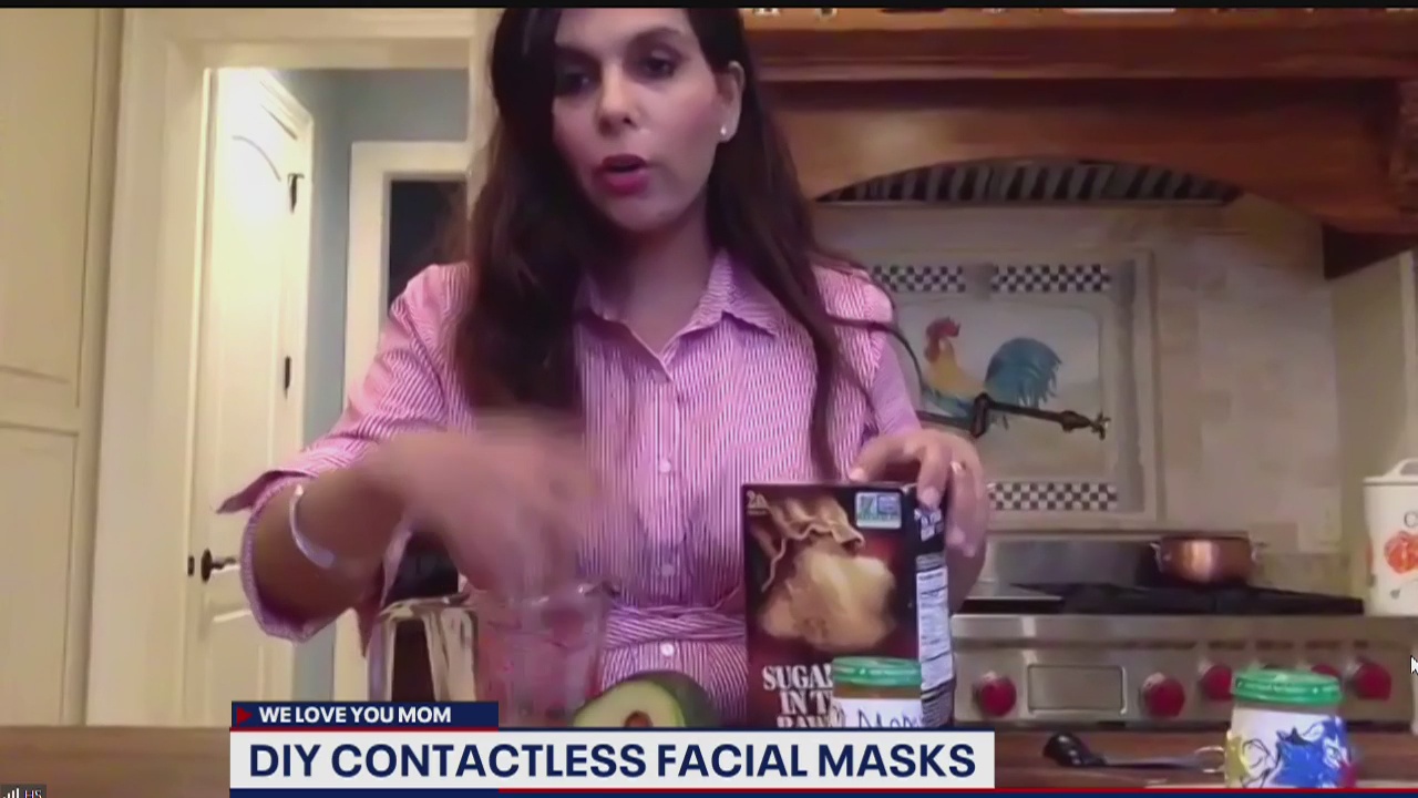 Mother?s Day do-it-yourself skincare facial treatment