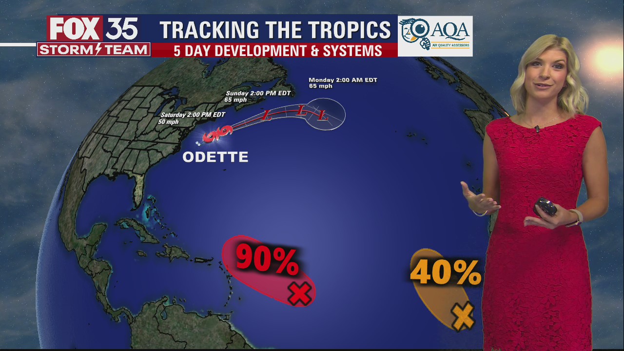 NHC: Tropical Storm Peter likely to form in the Atlantic