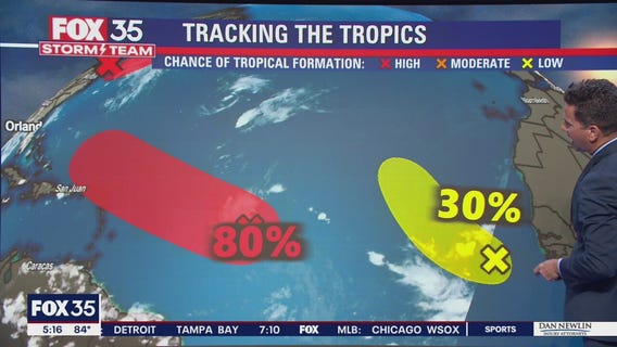 Tracking the Tropics: Tropical Storm Odette forms