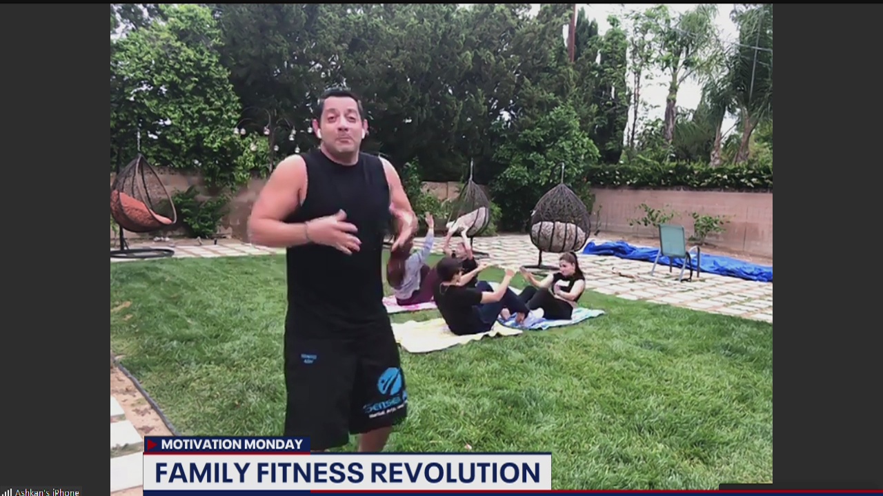 At-home family workouts to help fight childhood obesity