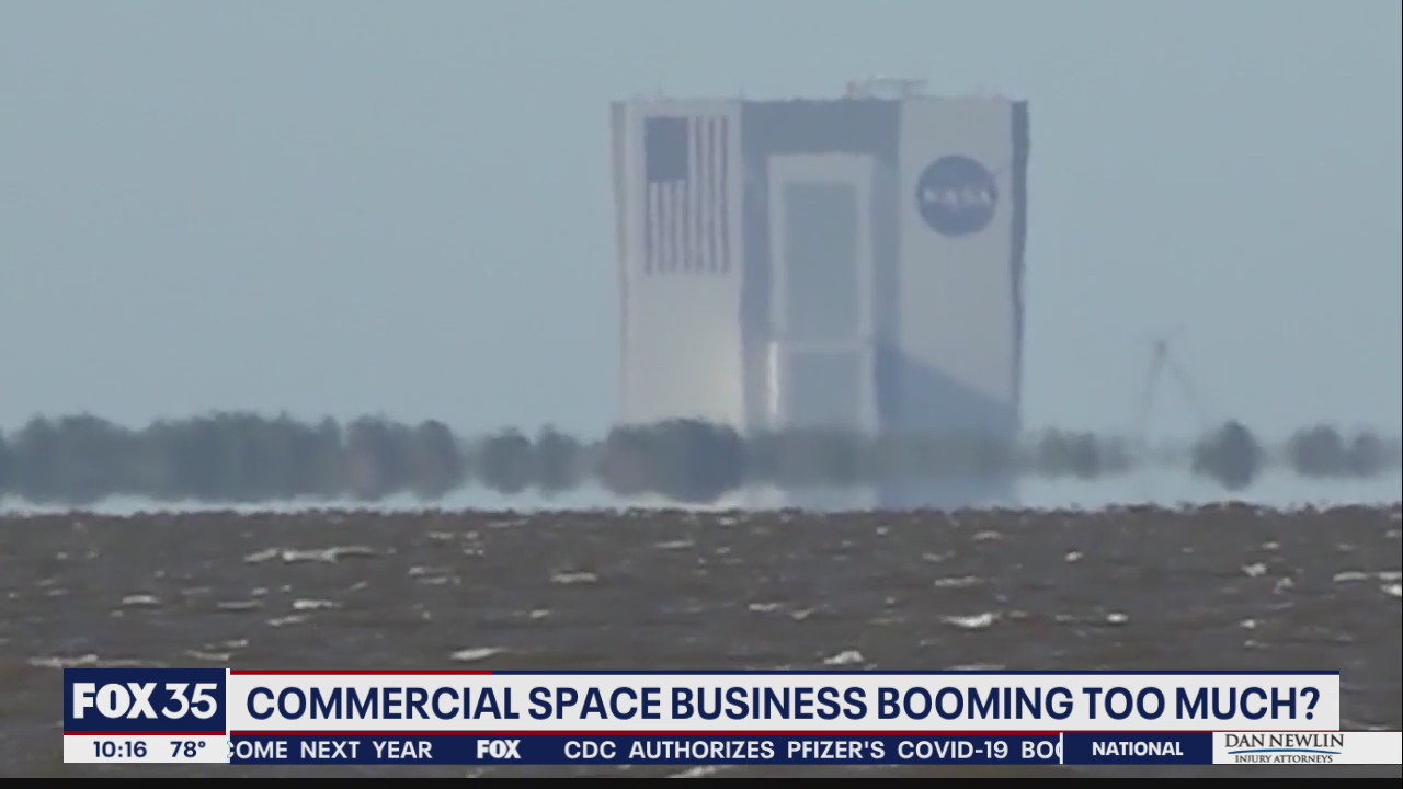 Commercial space business booming along Space Coast