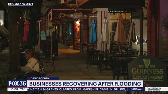 Sanford businesses recovering after flooding