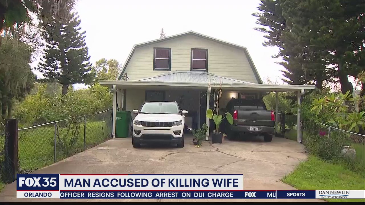 Brevard County man accused of fatally shooting wife