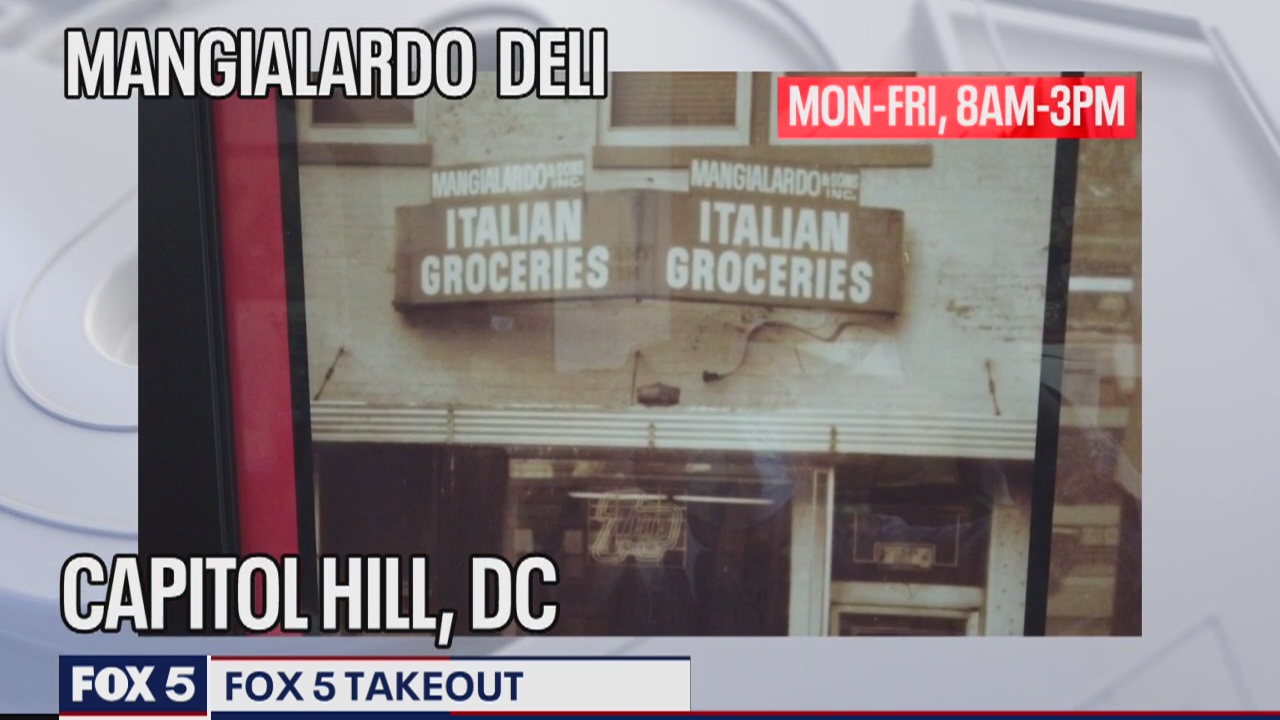 FOX 5 TAKEOUT: Mangialardo's continues to serve Capitol Hill community amid pandemic