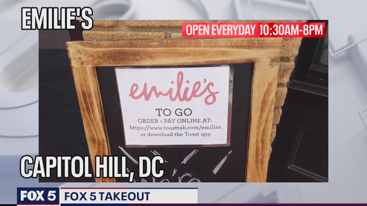 FOX 5 TAKEOUT: Emilie's continues to serve Capitol Hill community amid pandemic