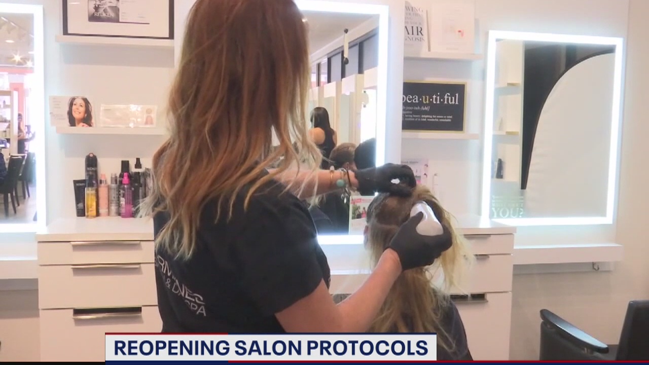 Reopening salon protocols