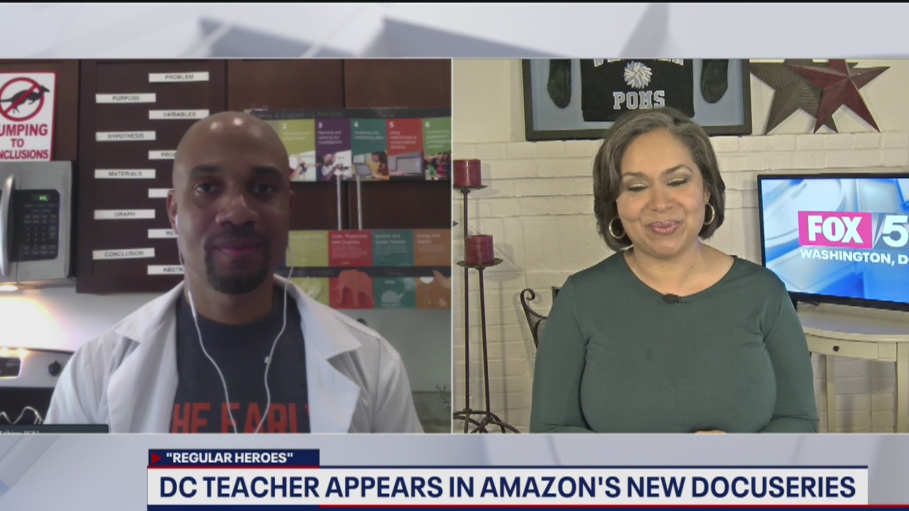 DC teacher featured in Amazon docuseries celebrating heroes amid pandemic