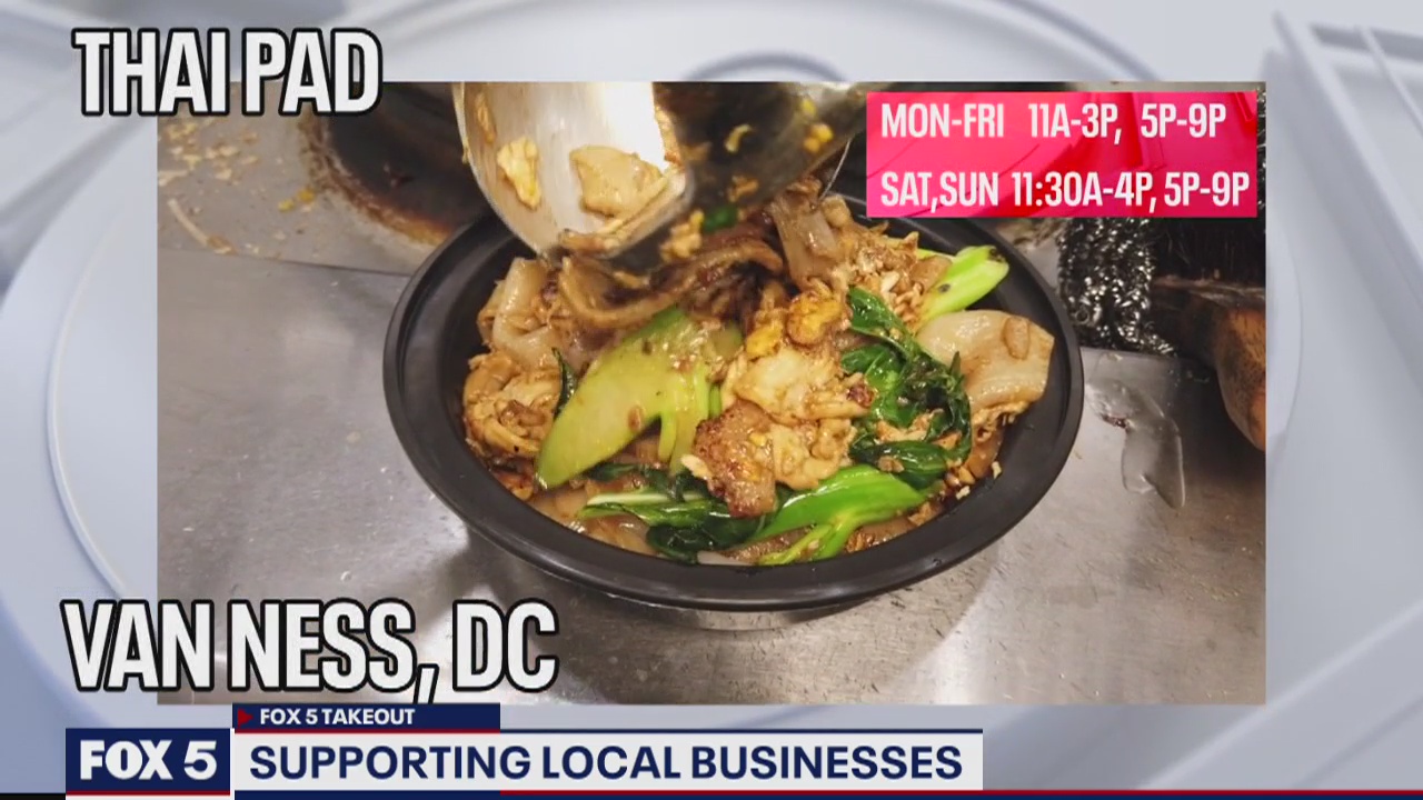 FOX 5 TAKEOUT: Thai Pad continues to serve community amid pandemic