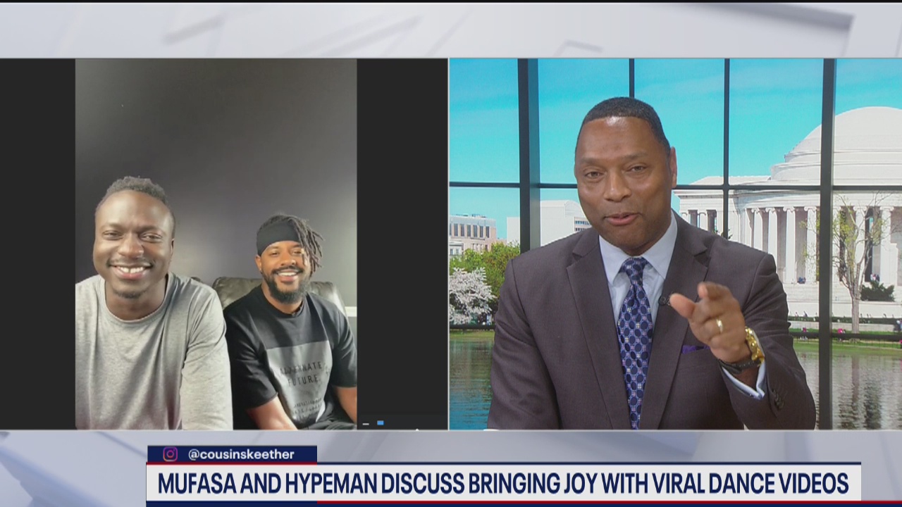 Dynamic duo spread joy on social media