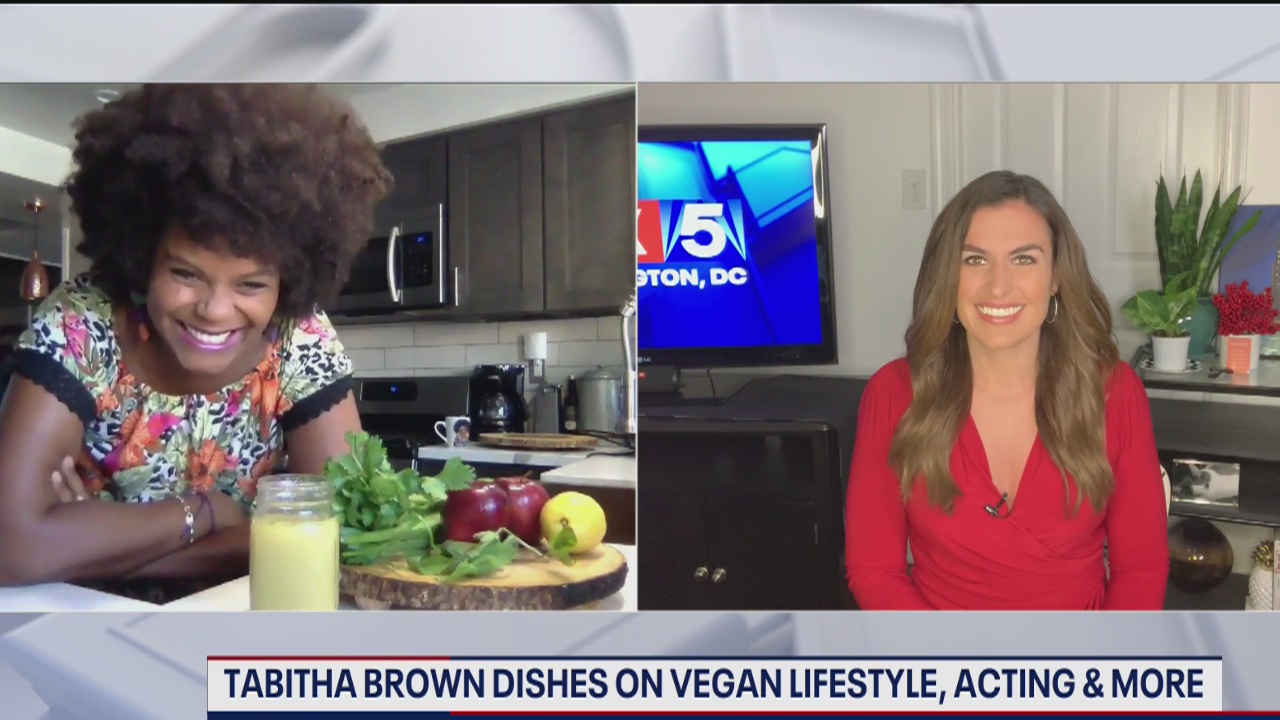 TikTok star Tabitha Brown dishes on vegan lifestyle