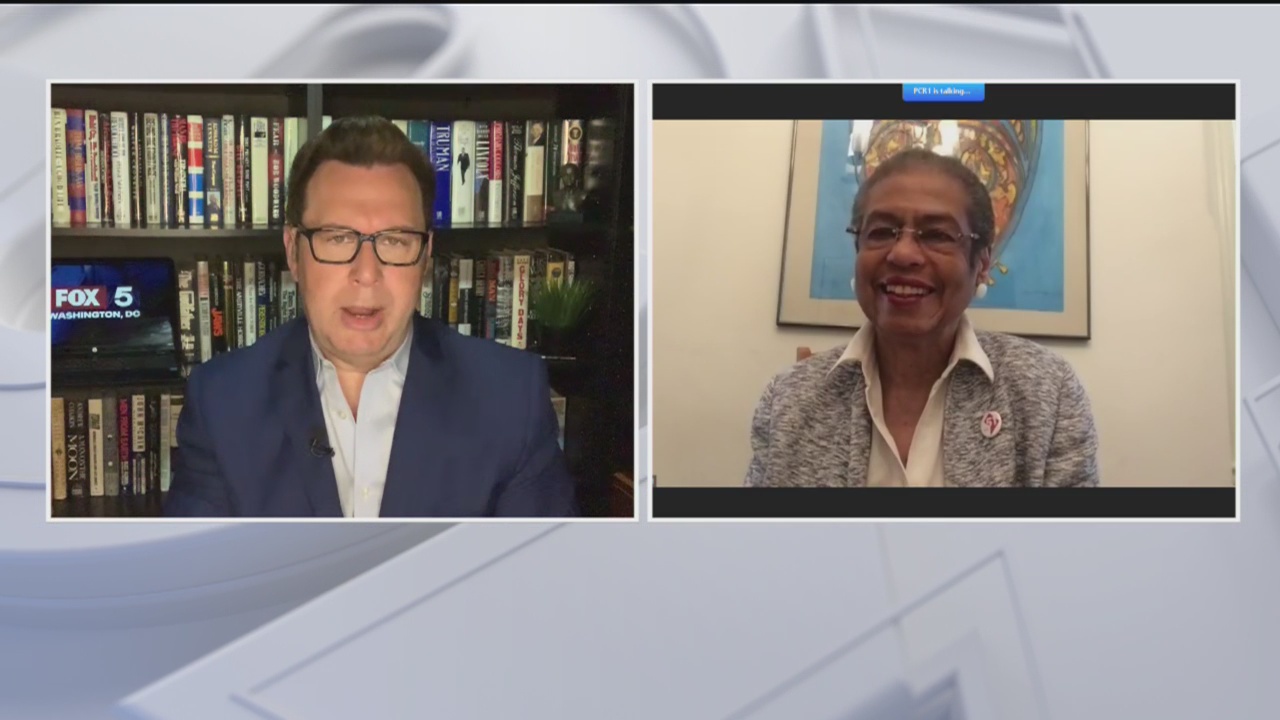 Del. Eleanor Holmes-Norton talks DC coronavirus stimulus