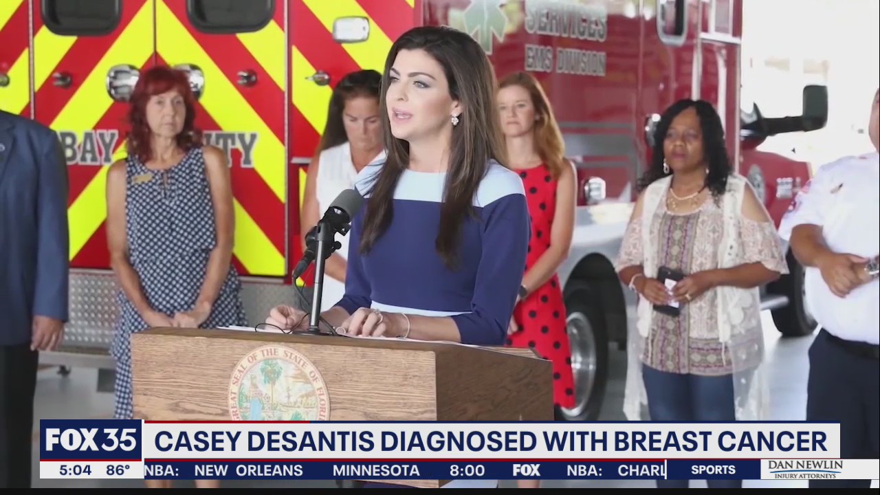 Casey DeSantis Diagnosed with Breast Cancer