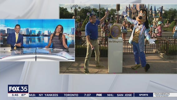 Crowds build for Disney's 50th anniversary