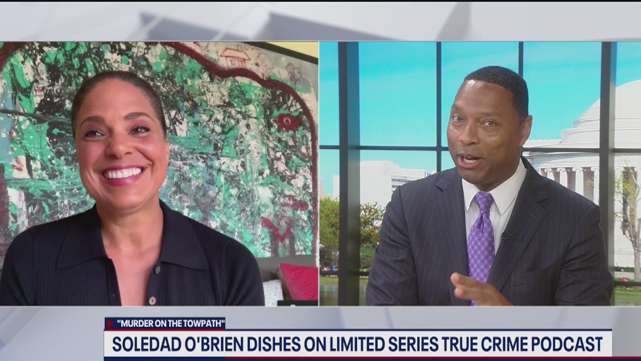 Soledad O'Brien talks Murder On The Towpath podcast