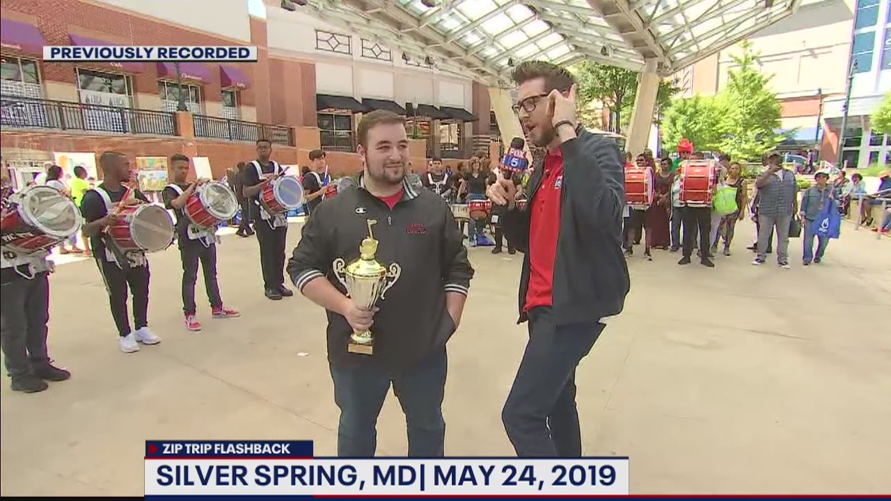 FOX 5 Zip Trip Flashback: Kevin has fun in Silver Spring