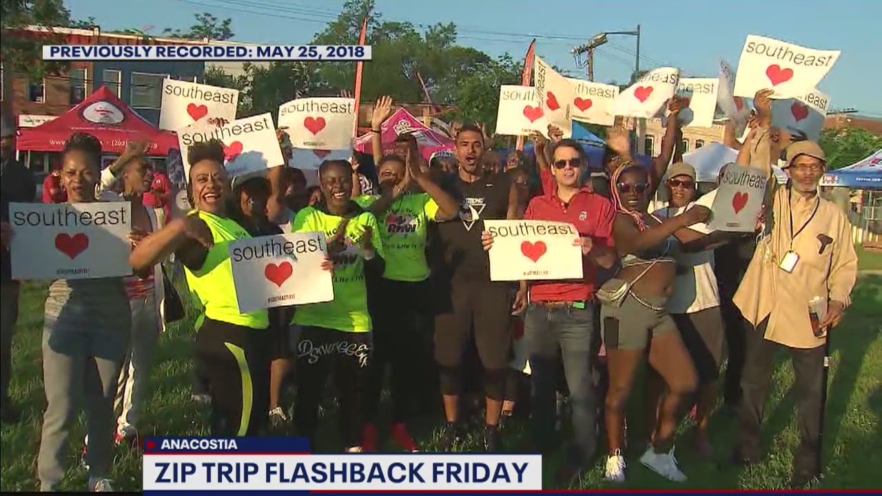 FOX 5 Zip Trip Flashback: Tucker?s fun day in Anacostia