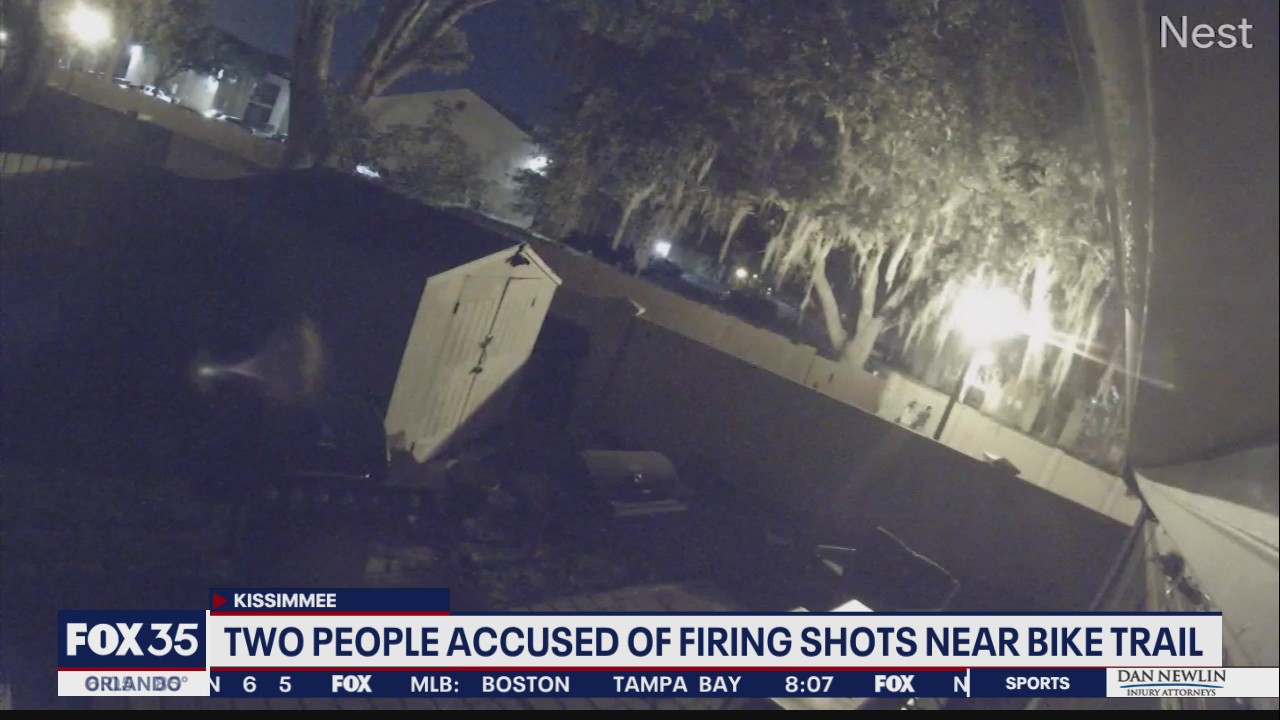 Two people accused of firing shots near bike trail