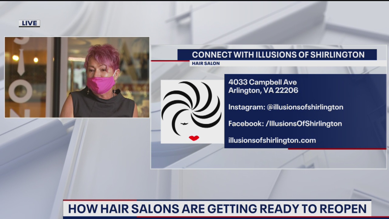 How hair salons are getting ready to reopen