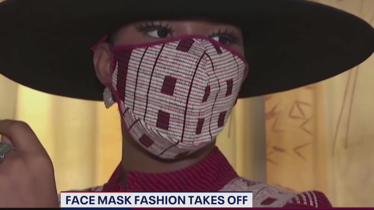 Face mask fashion takes off