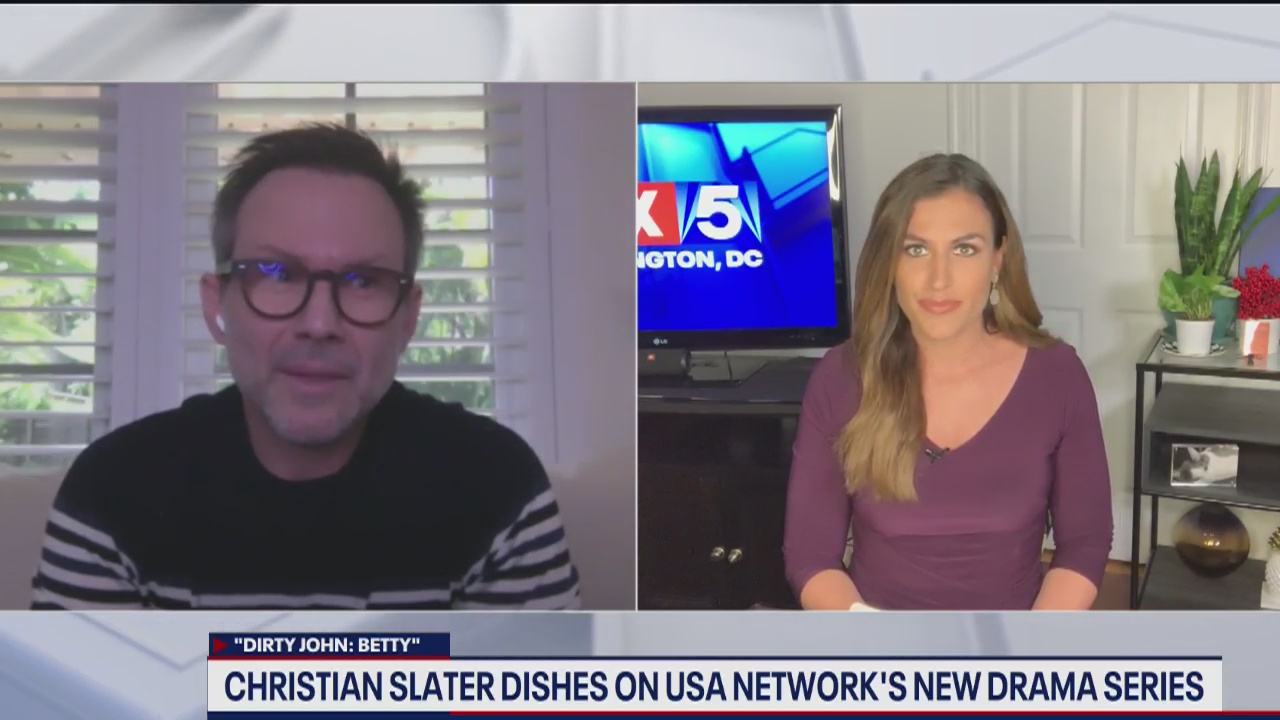 Christian Slater dishes on new drama series