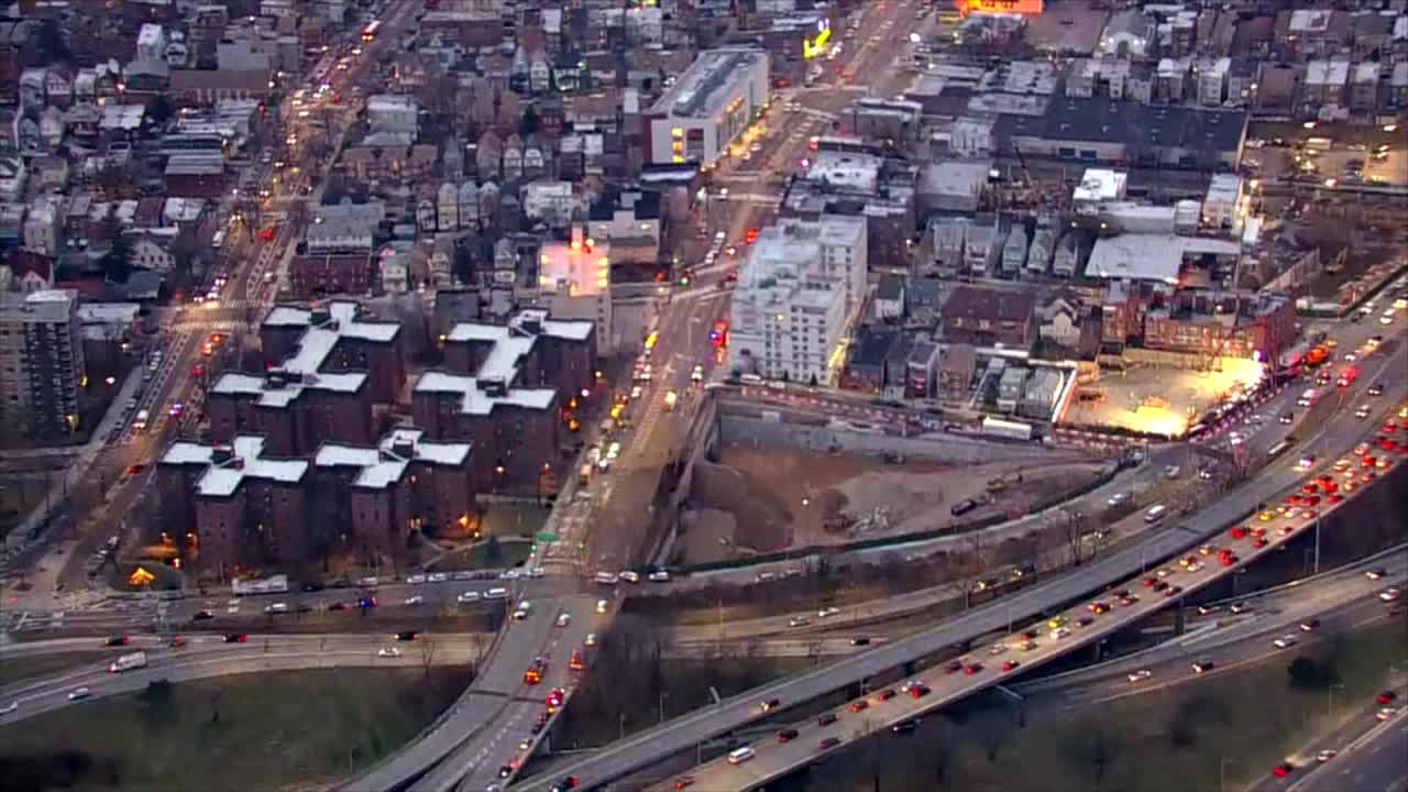 Queens street collapse