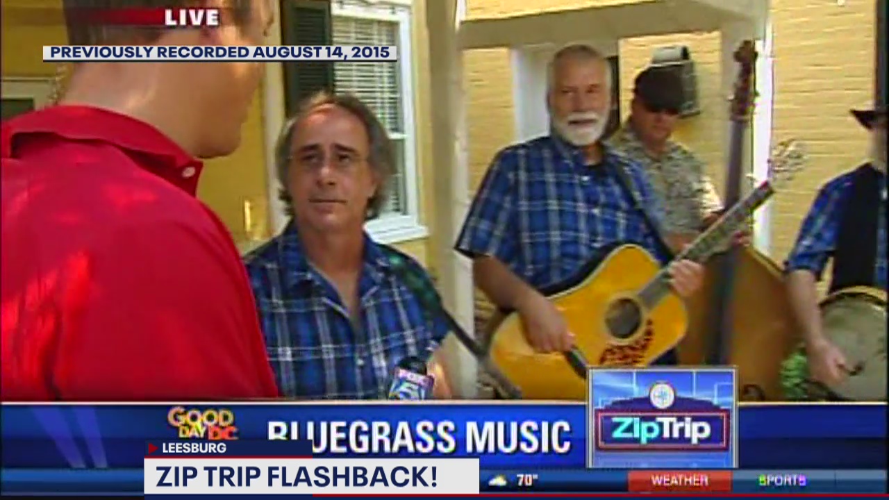 FOX 5 Zip Trip Flashback Leesburg: Bluegrass band performance