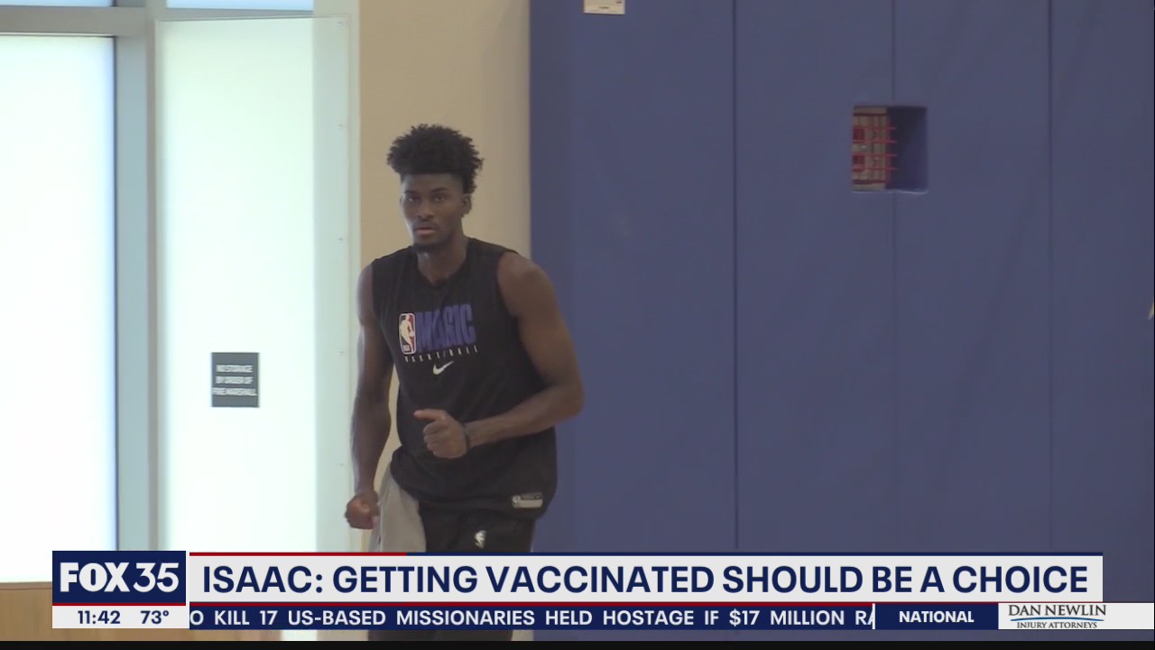 Isaac: Getting vaccinated should be a choice