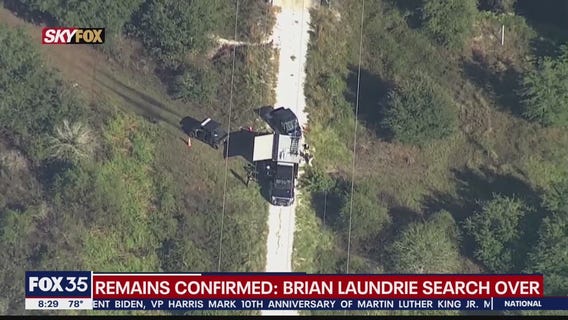 FOX 35 AT THE SCENE: Brian Laundrie search over