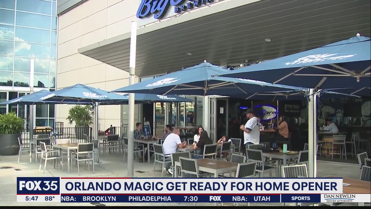 Orlando Magic fans get ready for home opener