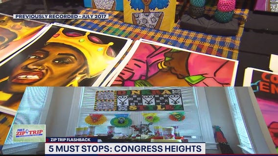 FOX 5 Zip Trip Flashback Congress Heights: 5 Must Stops