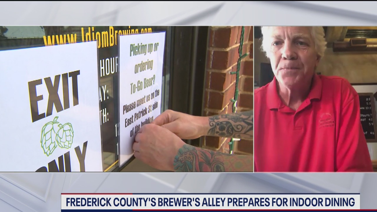 Frederick County?s Brewer?s Alley prepares for indoor dining