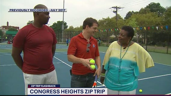 FOX 5 Zip Trip Flashback Congress Heights: Tennis Lessons