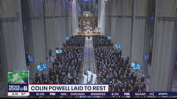 Former Secretary of State Colin Powell remembered at funeral in DC