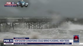 FOX 35 Storm Team Thunder Truck: Rough conditions in Flagler Beach