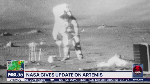 NASA provides update on Artemis moon mission