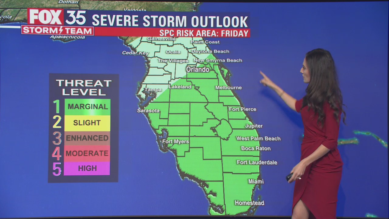 FOX 35 STORM ALERT DAY: Strong storms, damaging winds possible for Central Florida