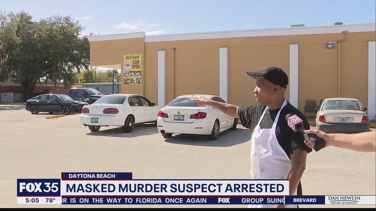 Masked murder suspect arrested | FOX 35 Orlando