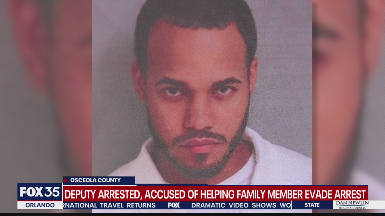 Deputy arrested, accused of helping relative evade arrest